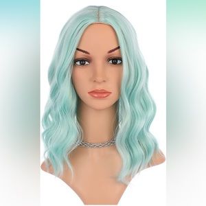 Mint Green Bob wig